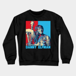 danny elfman art visual Crewneck Sweatshirt